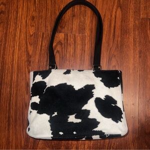 GAP Cow Patterned Shoulder Bag